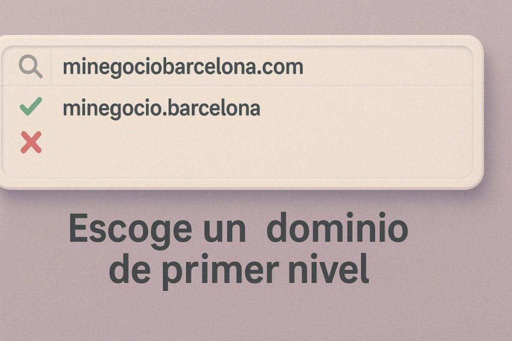 posicionar dominio localmente