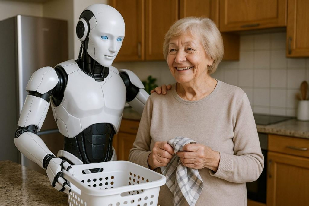 robot de ayuda para personas mayores